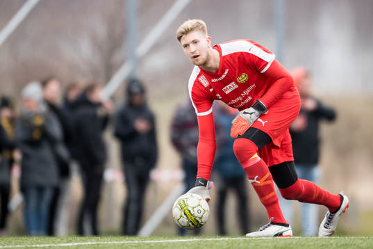 Mjällby målvakt Jesper Johansson