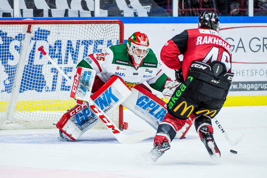 Malmö Redhawks Rhett Rakhshani missar straffen på Moras