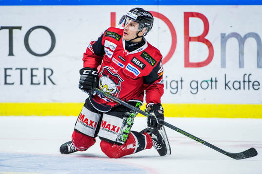 Malmö Redhawks Andy Miele på isen