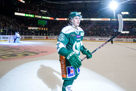Färjestads Joakim Nygård jublar