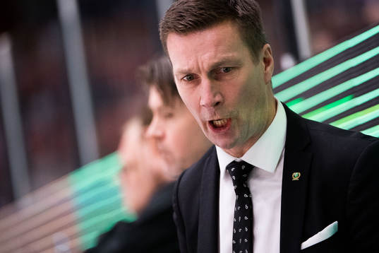 Färjestads tränare Johan Pennerborn