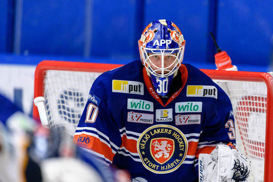 Växjös målvakt Viktor Fasth