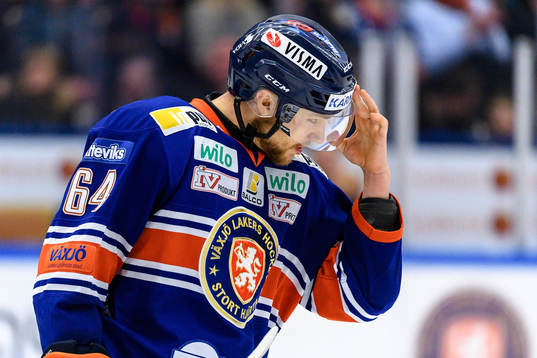 Växjös Eric Martinsson deppar
