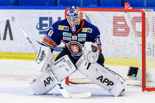 Växjös målvakt Viktor Fasth