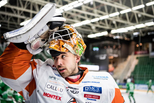 Karlskronas målvakt Johannes Jönsson