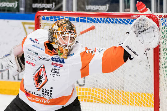 Karlskronas målvakt Johannes Jönsson