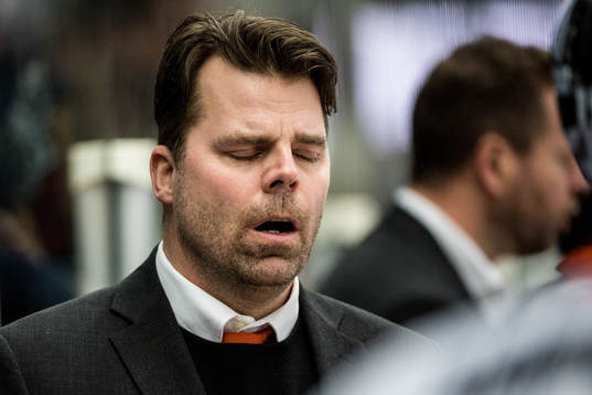Karlskronas tränare Ove Molin deppar