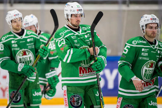 Rögles Simon Ryfors och Daniel Sylwander deppar