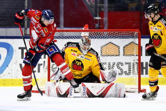 Räddning av Luleås målvakt Filip Gustavsson, Linköpings