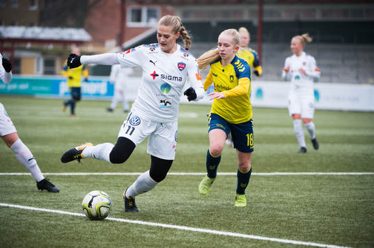 Rosengårds Lisa-Marie Utland och Bröndbys Lärke