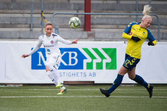Rosengårds Sanne Troelsgaard Nielsen och Bröndbys Sofie