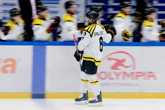 Brynäs Aaron Palushaj jublar