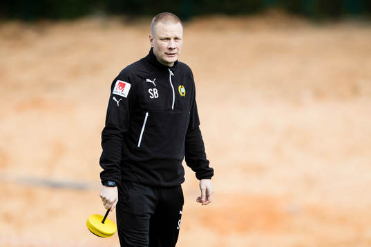 Hammarbys tränare Stefan Billborn