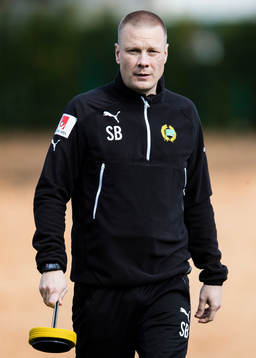 Hammarbys tränare Stefan Billborn