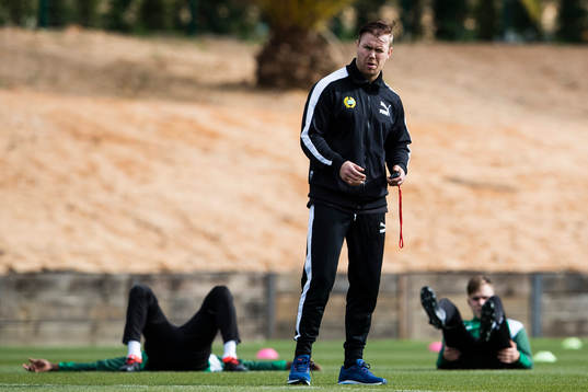 Hammarbys fystränare Jimmy Lidberg