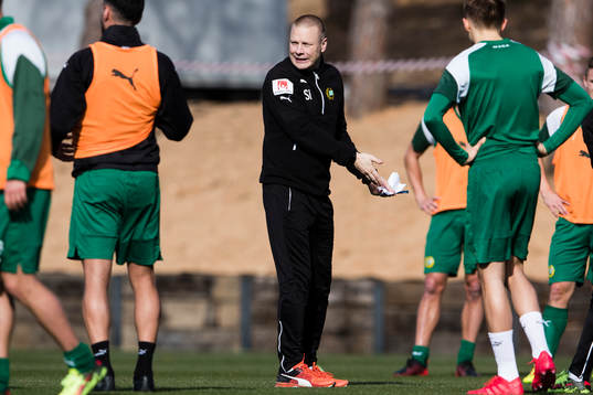 Hammarbys tränare Stefan Billborn