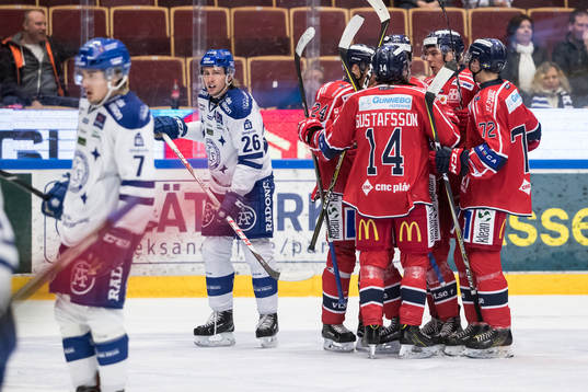 Västerviks Erik Gustafsson och Tobias Björklund och