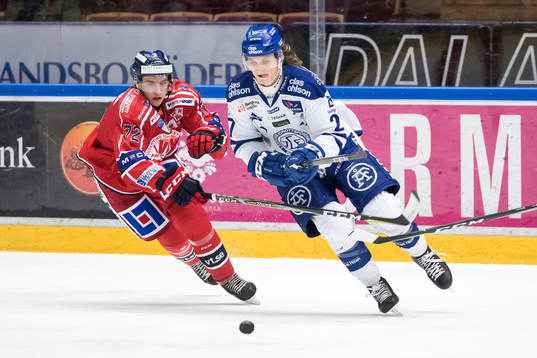 Leksands Anton Karlsson och Västerviks Tobias Björklund