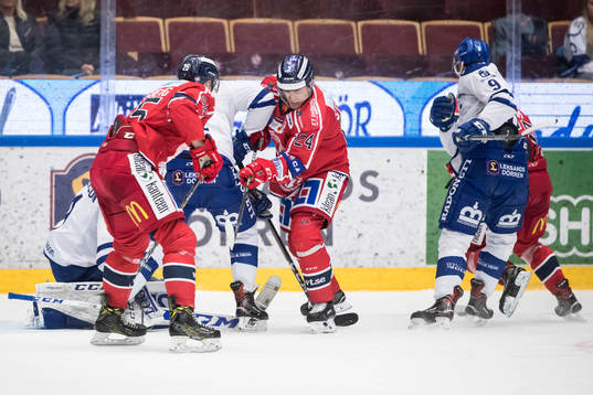 Västerviks Patrik Blomberg och Conny Strömberg och