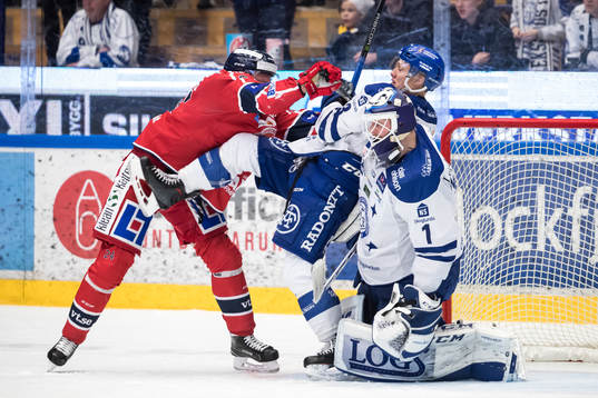 Västerviks Andreas Frisk och Leksands Daniel Bertov