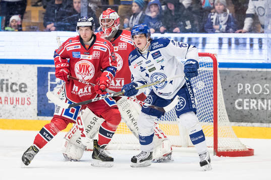 Västerviks Emil Wahlberg  och Leksands Johan Porsberger
