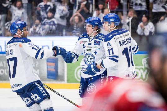 Leksands Johan Porsberger jublar
