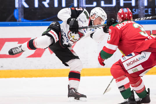 Malmö Redhawks Christoffer Forsberg  i ishockeymatchen i