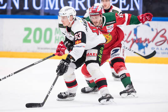 Malmö Redhawks Fredrik Händemark och Moras Alexander