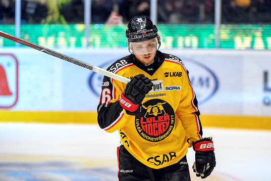 Luleås Robin Kovacs deppar