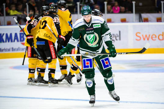 Färjestads Per Åslund deppar