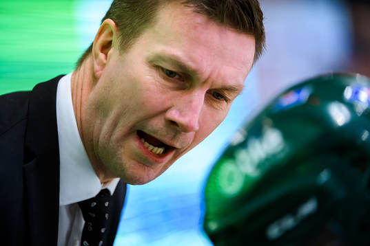 Färjestads tränare Johan Pennerborn