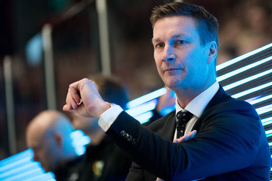 Färjestads tränare Johan Pennerborn