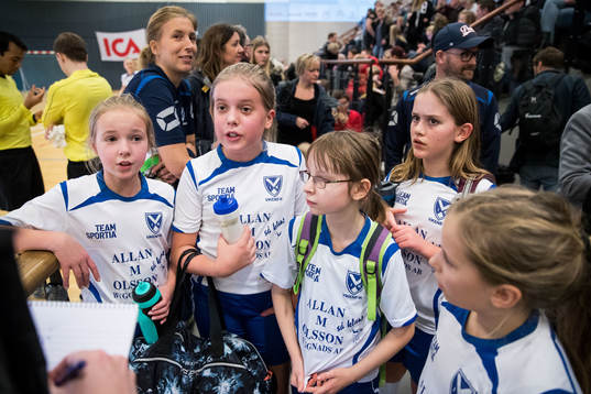 Viken IKs  Agnes Grönklint, Ellinor Nilsson, Taylor Herri,