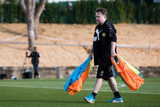 Hammarbys materialförvaltare Anders Bitén
