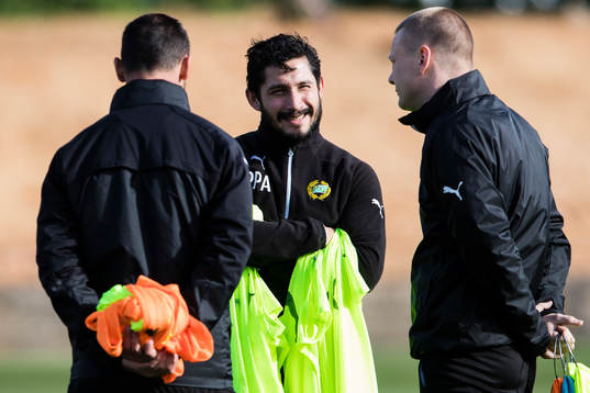 Hammarbys assisterande tränare Joachim Björklund,