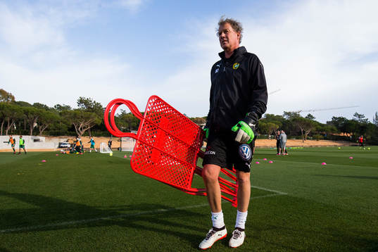 Hammarbys målvaktstränare Mikael Olsson