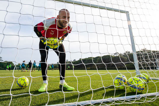 Hammarbys målvakt Benny Lekström