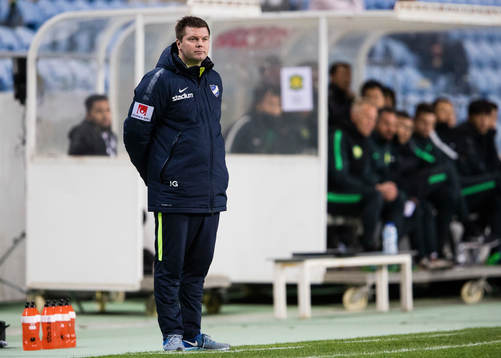 Norrköpings tränare Jens Gustafsson