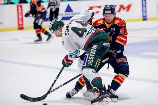 Frölundas Pontus Widerström och Djurgårdens Linus