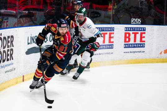 Djurgårdens Calle Ridderwall och Frölundas Rasmus Dahlin