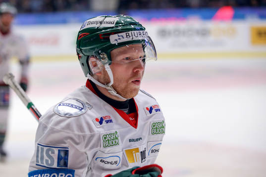 Frölundas Ryan Lasch jublar
