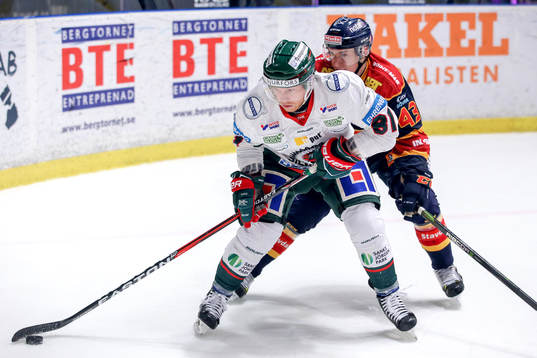 Frölundas Ryan Lasch och Djurgårdens Tom Nilsson