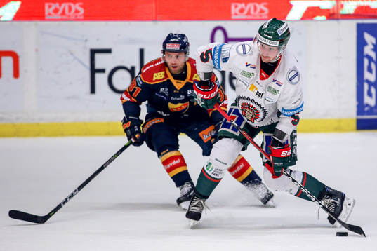 Frölundas Adam Almqvist och Djurgårdens Calle Ridderwall