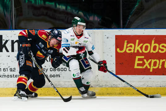Frölundas Mattias Nörstebö och Djurgårdens Henrik