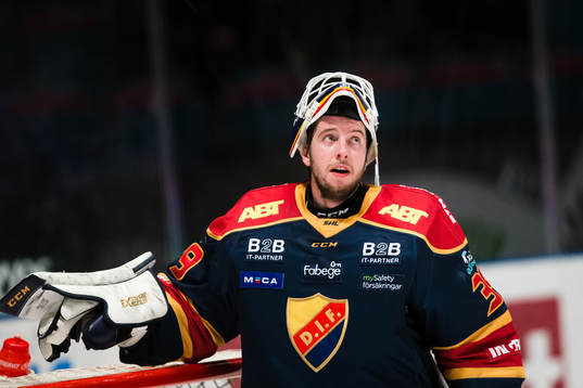 Djurgårdens målvakt Adam Reideborn