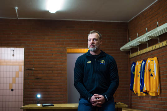 Förbundskapten Rikard Grönborg