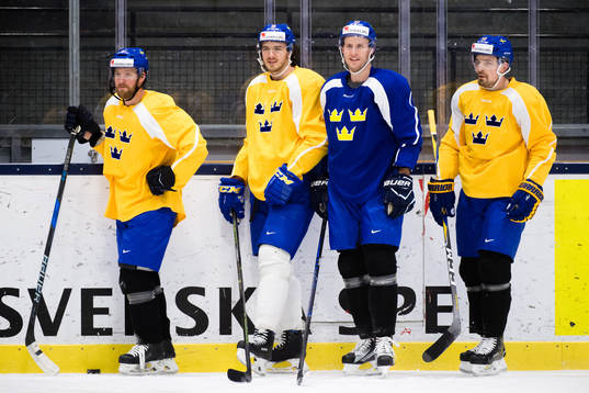 Linus Omark, Dennis Everberg, Alexander Bergström och