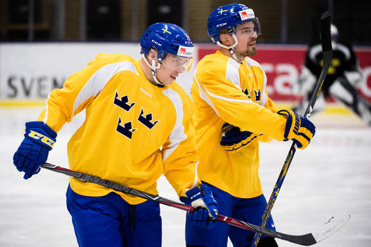 Erik Gustafsson och Anton Lander