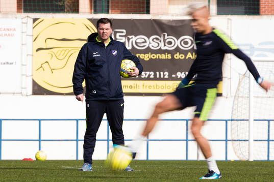 Norrköpings tränare Jens Gustafsson