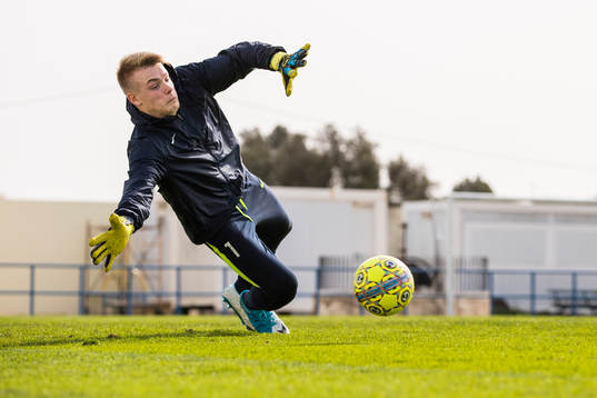 Norrköpings målvakt Isak Pettersson